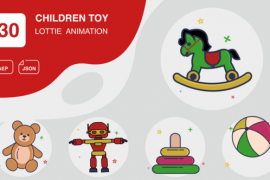 Children Toy Animated Icons | After Effects 48770482