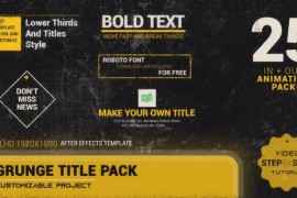Grunge Title Pack 45924910