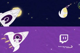 Cartoon Astronaut in Rocket Logo Opener for DaVinci Resolve 46665247