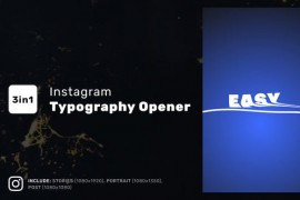 Instagram Typography Opener 43750708