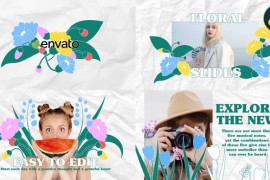 Floral Slides for DaVinci Resolve 50568142