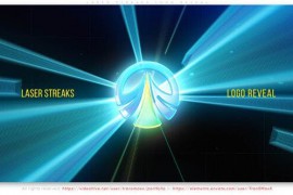 Laser Streaks Logo Reveal 52005950