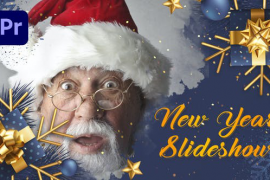 Ink Happy New Year Slideshow (MOGRT) 49485941