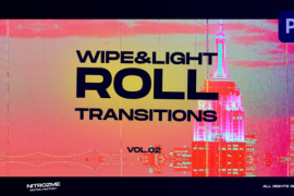 Wipe and Light Roll Transitions Vol. 02 for Premiere Pro 45849781