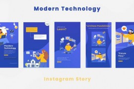 Modern Technology Instagram Story 44335169