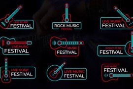 Guitar Music Titles After Effects 47704064