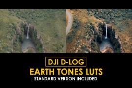DJI D-Log Earth Tones Color LUTs 50877398