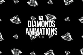 Diamonds Animations Pack for Premiere Pro 50289425