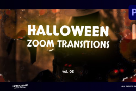 Halloween Zoom Transitions Vol. 03 for Premiere Pro 48475365