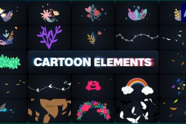 Cartoon Elements for After Effects 48471064
