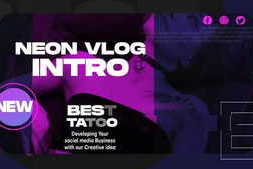 Free Download:Neon Trendy Vlog 63666662