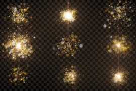 Christmas Burst Particle 40947324