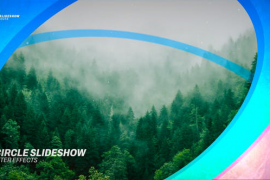 Circle Slideshow | After Effects 52375024