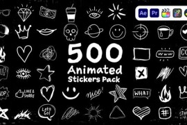 Animated Stickers Pack 43507218