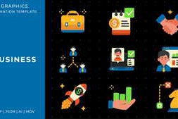 Free Download:Business graphic animation template | After Effects 58983844