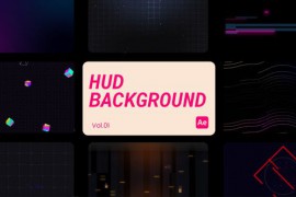 HUD Backgrounds 01 for After Effects 44887412
