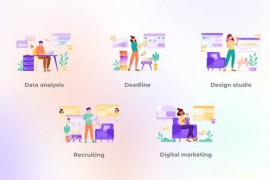 Digital marketing - Purple concept 42051286