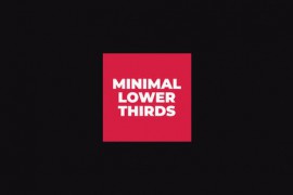 Minimal Lower Thirds 46868031