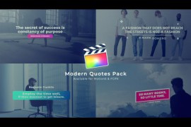 Modern Quotes | FCPX 43007141