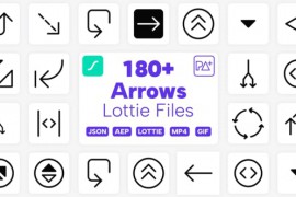 Arrows Lottie Files 44949832