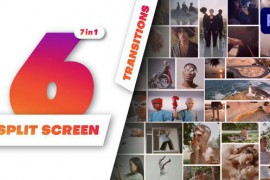 Multiscreen Transitions - 6 Split Screen 49532524