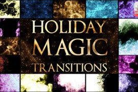 Holiday Magic Transitions | Motion Graphics Pack 42231165