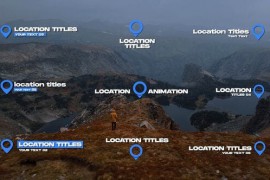Location Titles 2.0 | After Effects 50195979