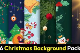 Christmas Background Animation Pack 49192847