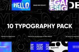 10 Perfect Typography Pack | After Effects 45362253
