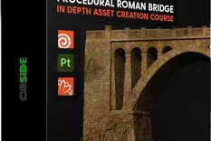 CGSide – Roman bridge – Houdini modeling