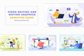 Video Editor and Motion Graphics Artists Character Animation Scene 47495063