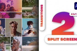 Multiscreen Transitions - 2 Split Screen - Vol. 02 49483708