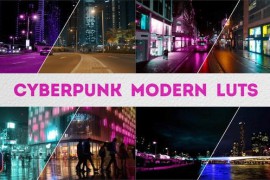 Cyberpunk Modern LUTs | DaVinci Resolve 49768219