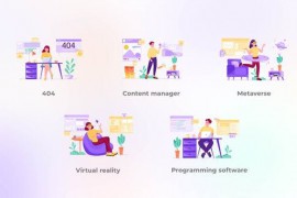 Metaverse - Purple concept 42051464