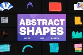 Colorful Abstract Shapes Animations | FCPX 48012637