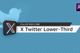 X Twitter Lower Third 47159349