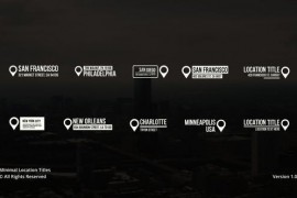 Minimal Location Titles | FCP 46507743