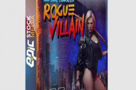 Epic Stock Media AAA Game Character Female Rogue Villain WAV-FANTASTiC
