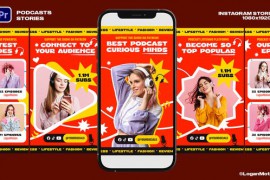 Podcasts Stories | MOGRT File 46364326