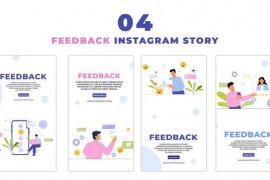 Customer Feedback Premium Vector Instagram Story 47455012