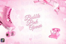 Bubble Pink Opener | Apple Motion & FCPX 47328028