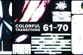 Colorful Transitions for DaVinci Resolve 52077435