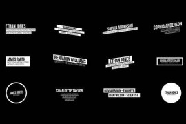 Lower Thirds | FCPX 52142618