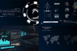 Hud Infographic Big Pack for DaVinci Resolve 43617715