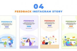 Animated Character Customer Feedback Instagram Story 48059788