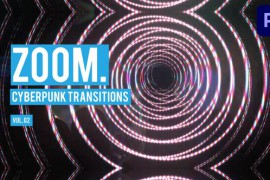 Cyberpunk Zoom Transitions for Premiere Pro Vol. 02 47927407