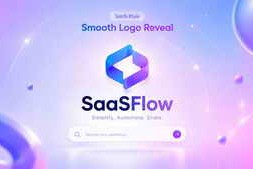 Free Download:SaaS Style Smooth Logo Reveal 64234107
