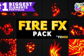 Dynamic Fire Elements | FCPX 26004208