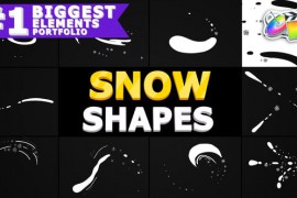 Snow Shapes | FCPX 29594559