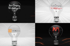 Light Bulb Logo Reveal Bundle 46466223